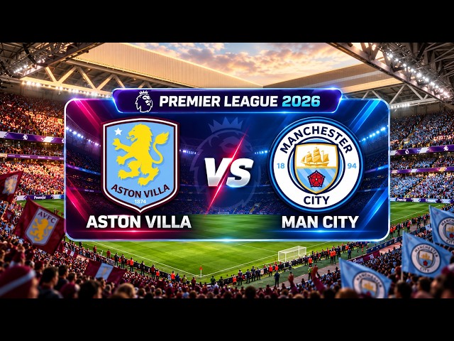 🔴 LIVE | ASTON VILLA VS MAN CITY | PREMIER LEAGUE 2026/27 | LIVE SCORE & SCOREBOARD