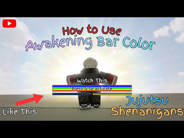 HOW TO USE THE *NEW* AWAKENING COLORS in JJS SKill Builder