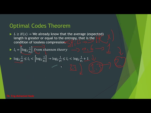 Information Theory - Section 3 - Part 2