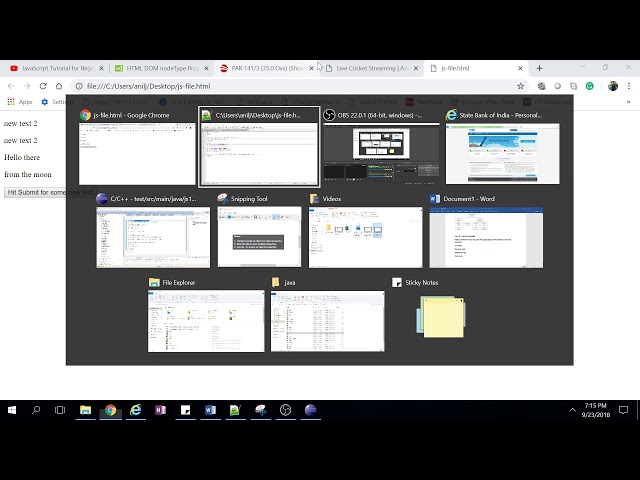 javascript tutorial for beginners 13 innerHtml