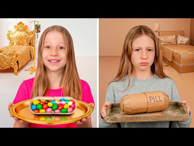 Nastya and Rich vs Poor Hospital