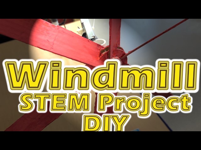 Wind Energy in Action! DIY Windmill STEM Project