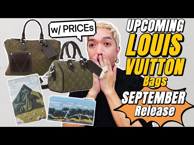 UPCOMING LOUIS VUITTON COLLECTION (w/PRICEs) launching SEPTEMBER. MNG SURPLUS Jacquard Collection