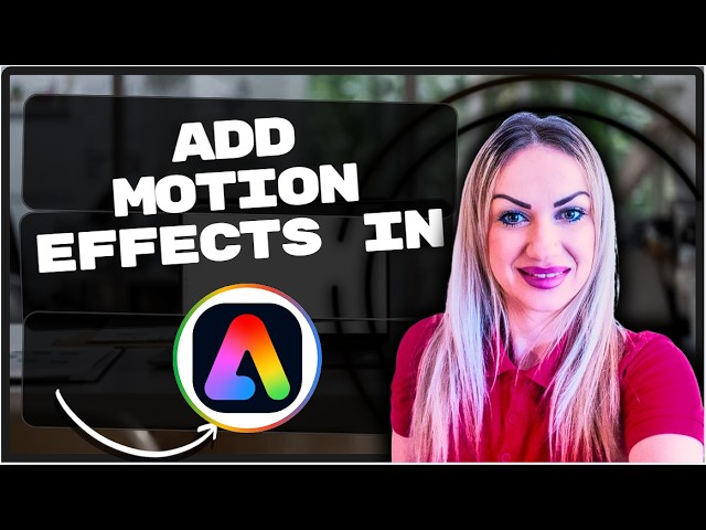 How to Add Motion Effects in Adobe Express | Adobe Express Tutorial 2026