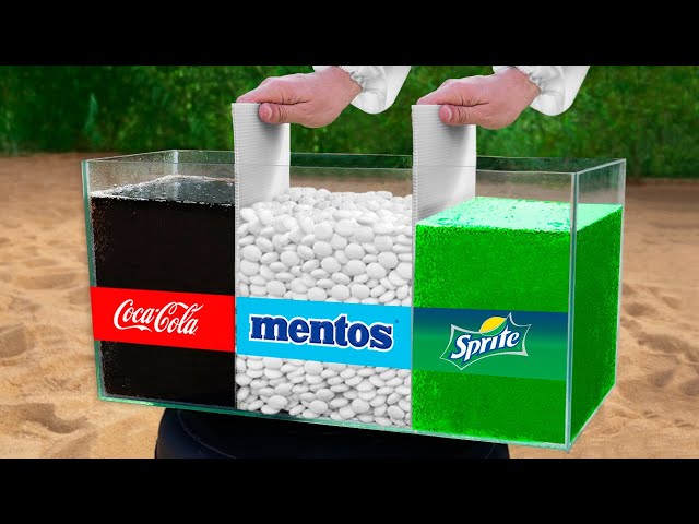 EXPERIMENTO: COCA COLA Y MENTOS