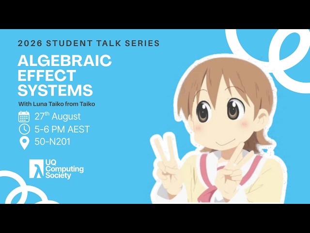Algebraic Effect Systems with Luna Borella | Lightning Talks Double Feature