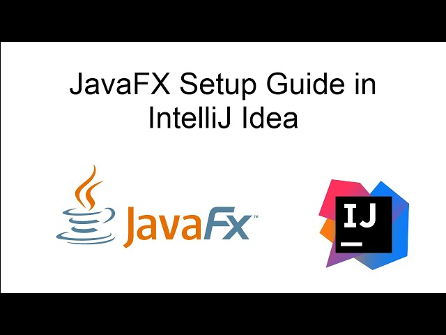 JavaFX Setup Guide in IntelliJ Idea 2026 (ACTUALLY WORKS)