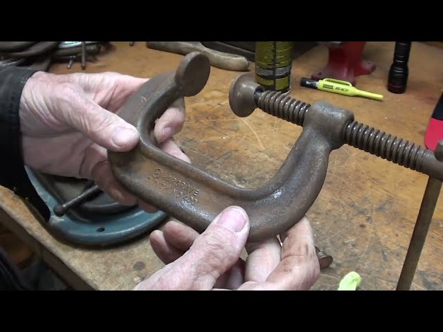 WORLD'S BEST C-CLAMPS #19 short tubalcain proto armstrong