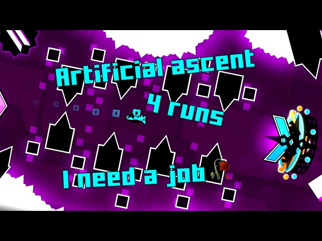 Aritfiicial ascnet done in 4 runs - Geometry dahs