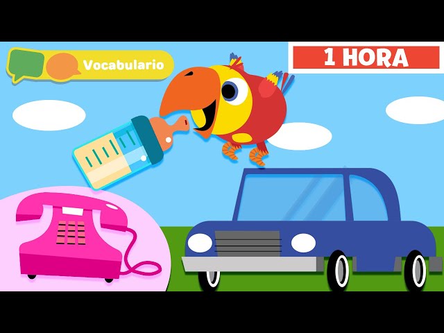 Nuevas Palabras con Larry | Lección de vocabulario para niños | 1 Hora | Mi Primera Universidad