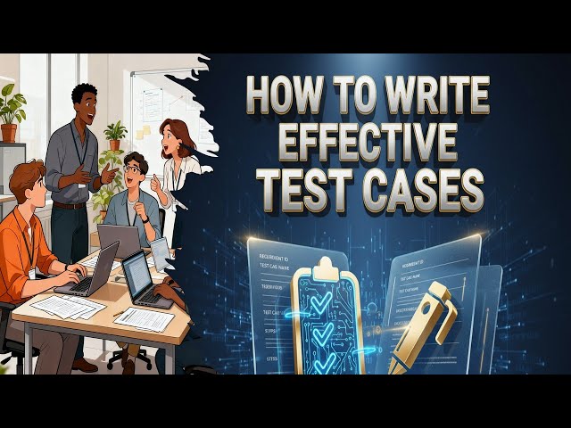 How to Write Effective Test Cases | From Test Scenarios, Design Docs & UI Specs