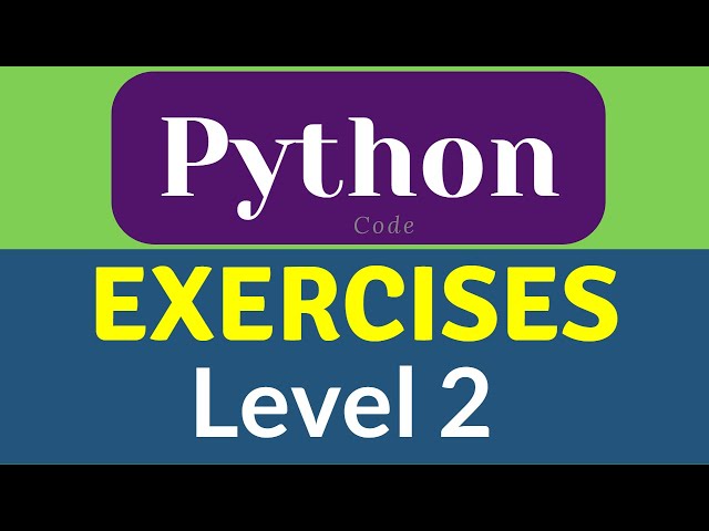 Python challenging programming exercises | Level 2 | learning python #shorts #python3