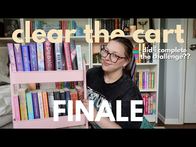 every single book on my physical tbr 📚 *CLEAR THE CART FINALE*