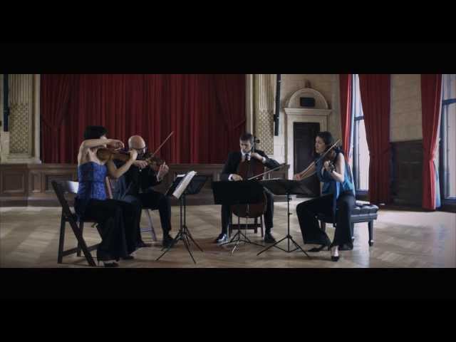 Puccini "Crisantemi" performed by the Enso String Quartet