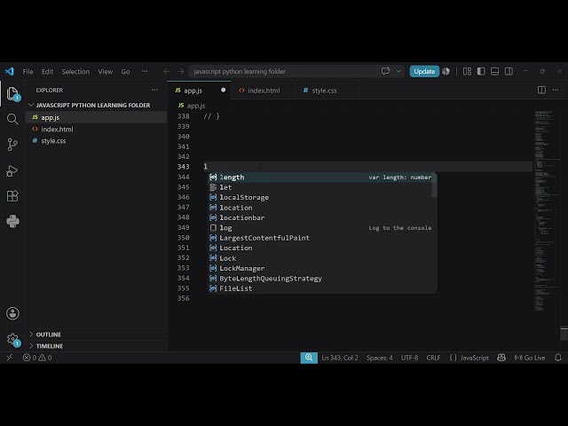 Day 1 of coding