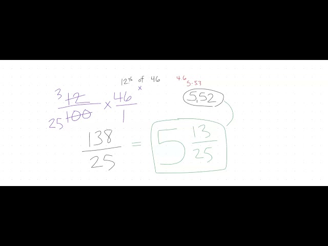 PROPORTIONAL PERCENTAGES - 6th Grade Math Skill