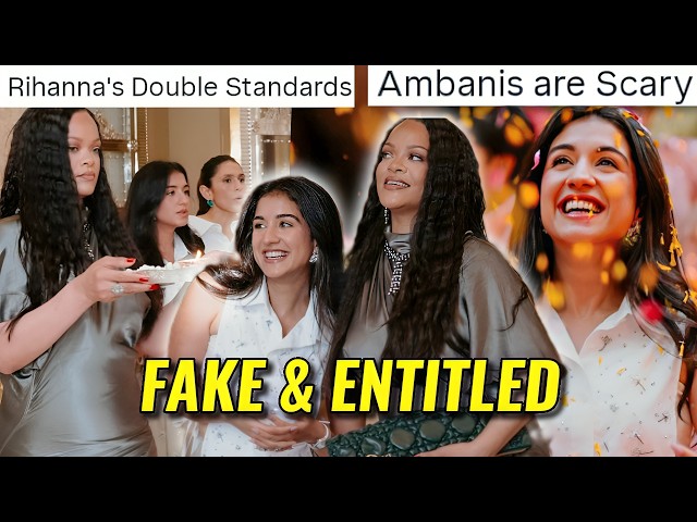 RIHANNA & AMBANIS' FAKE BEHAVIOUR: ISHA AMBANI & RADHIKA MERCHANT LAUNCHING FENTY BEAUTY IN INDIA