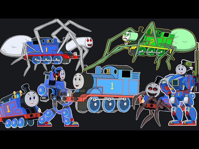 Best of Thomas Monster Trains 1 hour compilation #soloanimation