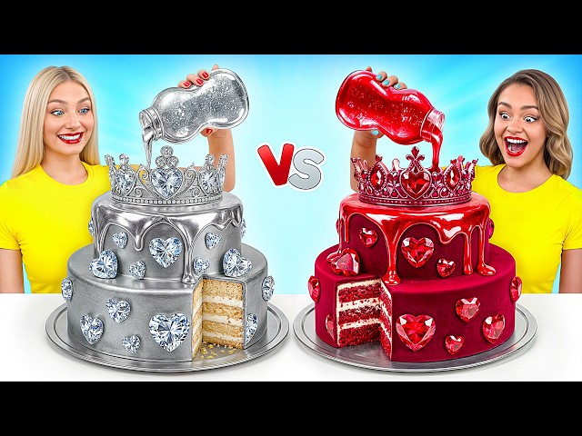 Cake Decorating Challenge | Ruby vs Diamond by Multi DO Girls