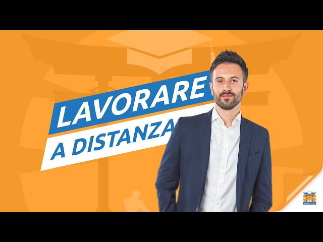 COME LAVORARE A DISTANZA - Il docente Alessandro Di Ruscio