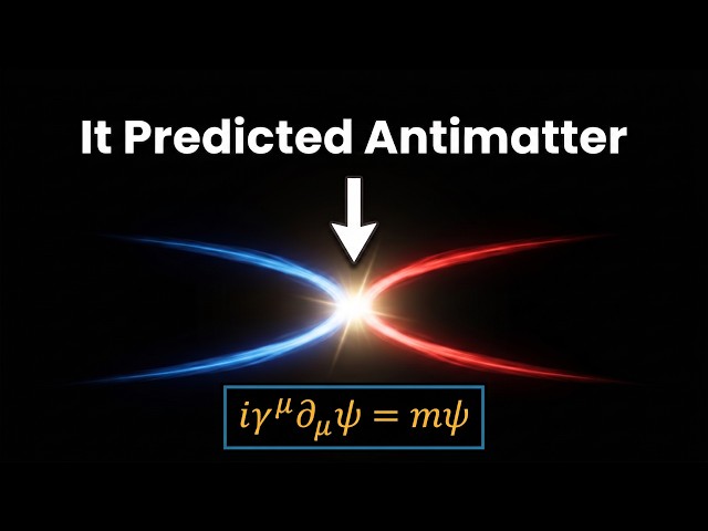 Nobody Explained the Dirac Equation Like THIS!