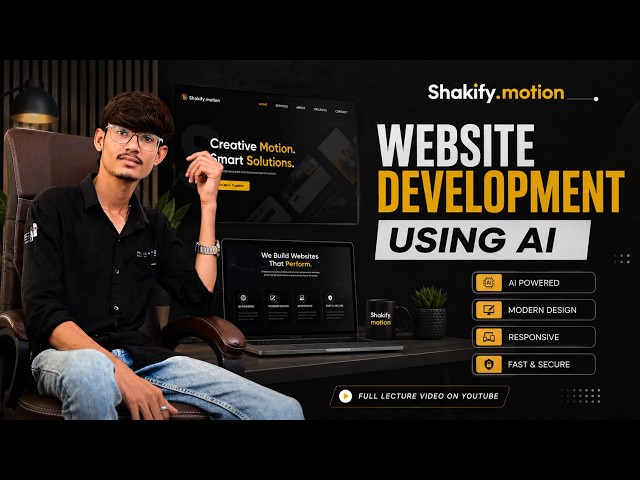 How to Build a Website Using AI in 2026 | Complete Website Development Tutorial