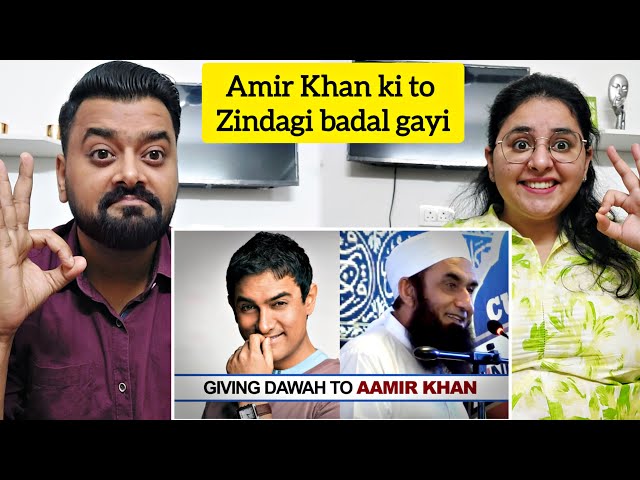 Indian Reaction on Giving Dawah to Aamir Khan By Maulana Tariq Jameel | Namaste React 