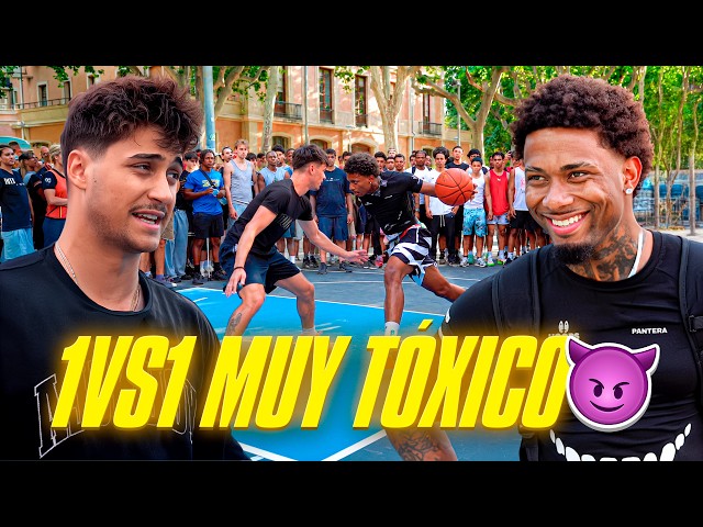 MK Y HERSON LA PANTERA😮 1V1 EN BARCELONA👹🔥