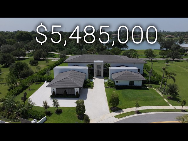 Inside a $5,485,000 Mansion in an ULTRA PRIVATE Community in DAVIE, Florida