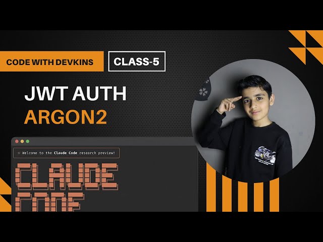 JWT Authentication | Hashing Passwords using Argon2