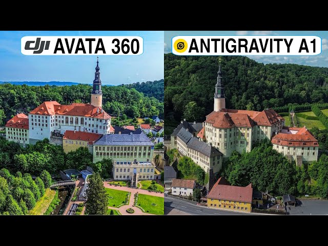 DJI Avata 360 Vs Insta360 Antigravity A1 Camera Test Comparison