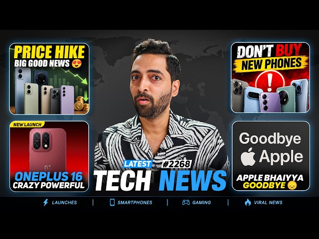 Price Hike Big Good News😍,Don't Buy New Phones🫡,1.4nm Chip,OnePlus16,Coolpad Comeback,AppleGoodbye