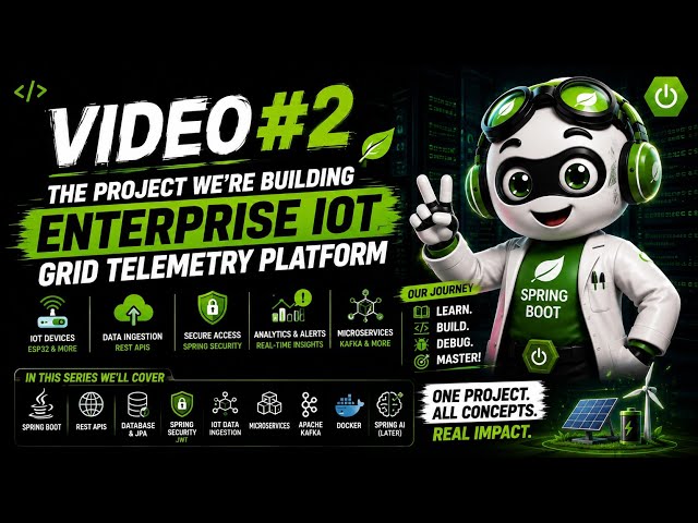 We’re Building a Real Spring Boot Project! 🚀 | SpringBootGuy #2 @SpringBootGuy 