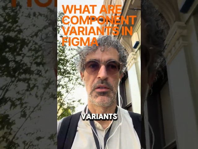 What are variants in Figma? #shorts
