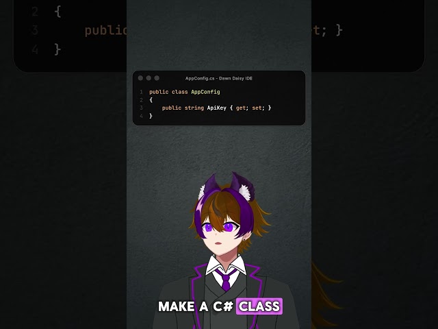 🛑 STOP Hard-Coding your C# variables! #csharp #tutorial #shorts
