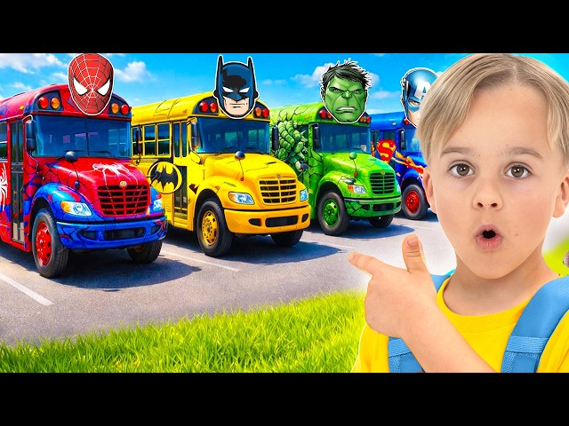 Kids Superheroes Training Day at School - Funny Adventures!