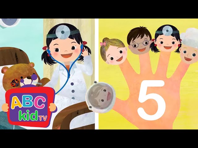 Finger Family Song (Jobs Version!) 👩‍⚕️ | Classic Couting Songs | ABCkidTV