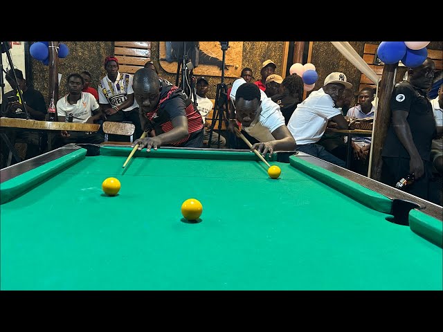 CAESAR vs COMPUTER.    POOL GARAGE 96-MAN POOL TABLE COMP. ROUND 13, RACE TO 5