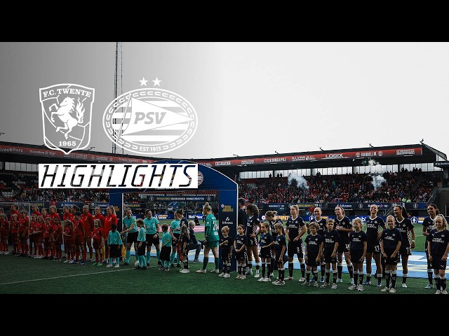 Highlights | FC Twente Vrouwen - PSV Vrouwen 🏆