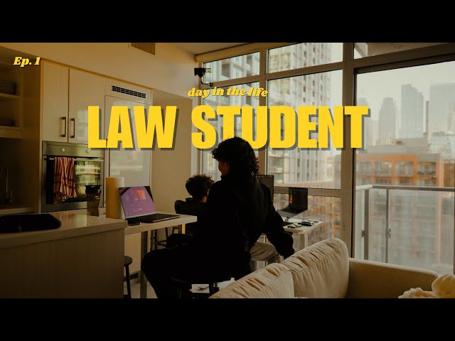 A Day in the Life of a Law Student 📚 | My Daily Routine {Pre-Law Journey Ep. 1}