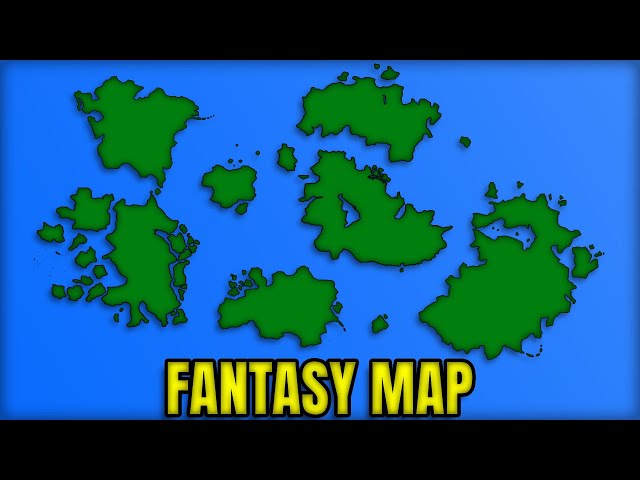 Creating A FANTASY Map!