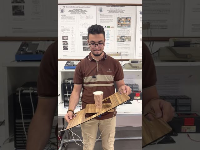 Self-Balancing Serving Tray - Final Design Project for  Embedded systems design Course - PSUT