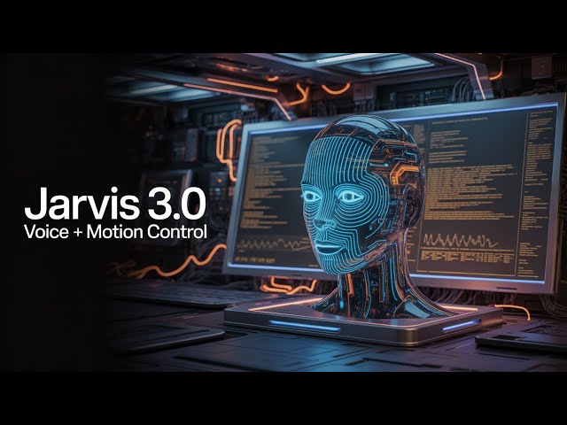 🔥 JARVIS 3.0 — The AI Assistant That Controls Your PC with Voice & Hand Gestures!