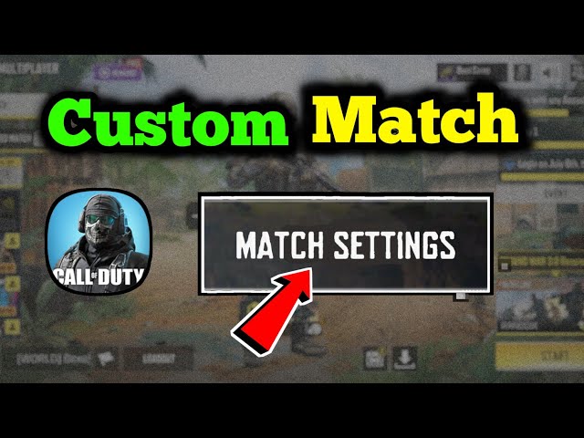 How To Customize Match in Call of Duty Mobile | COD Mobile Private Match