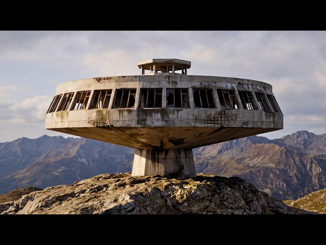 Abandoned Mountain UFO Turned Into a 1970s-Inspired Dream Home