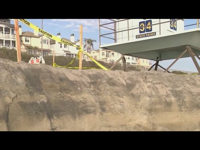 Tamarack State Beach left to rocks as sand disappears after erosion