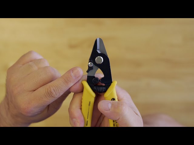 Jonard Tools Ergonomic Fiber Optic Stripper, 180 micron (JIC-180C) Product Video