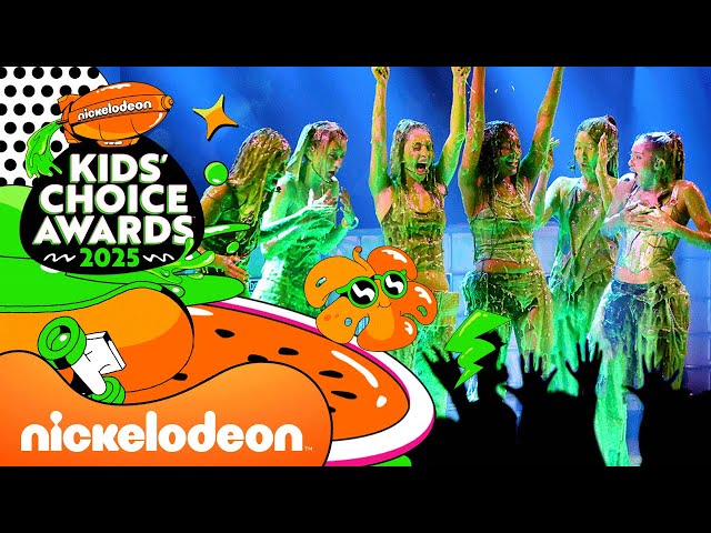 KATSEYE Performs "Gnarly" LIVE 🎵 Kids' Choice Awards 2025 | Nickelodeon
