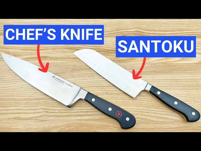 Santoku vs. Chef's Knife: 5 Key Differences and When to Use Each