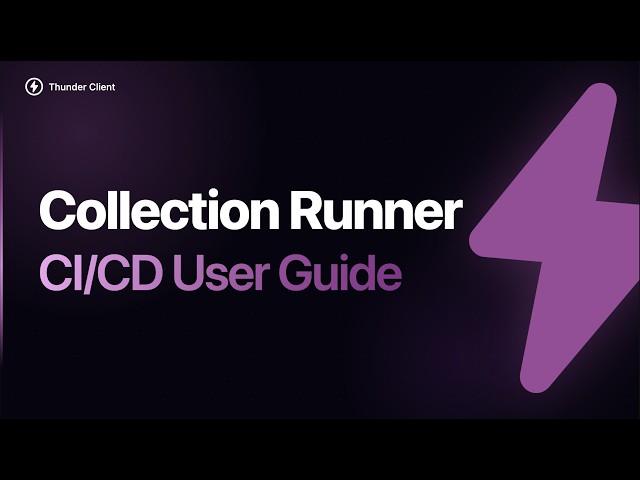 Thunder Client Collection Runner in CI/CD | Automate API Testing